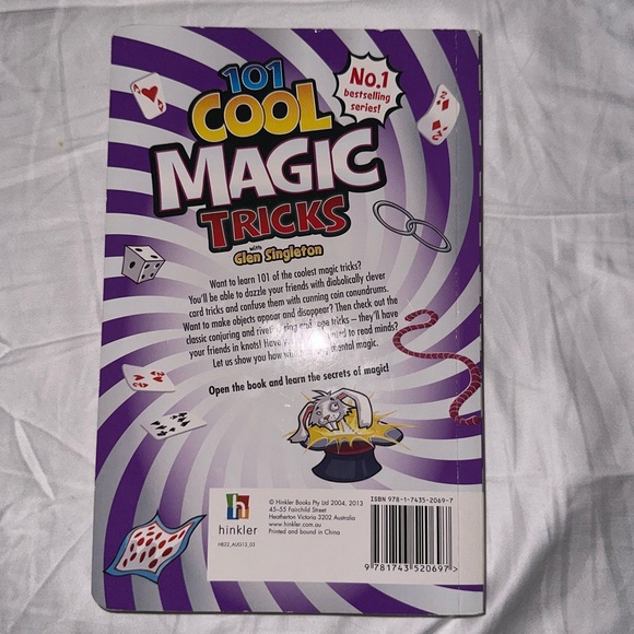 101 COOL MAGIC TRICKS (Book) (Ages 6-10) - Picture 2 of 2